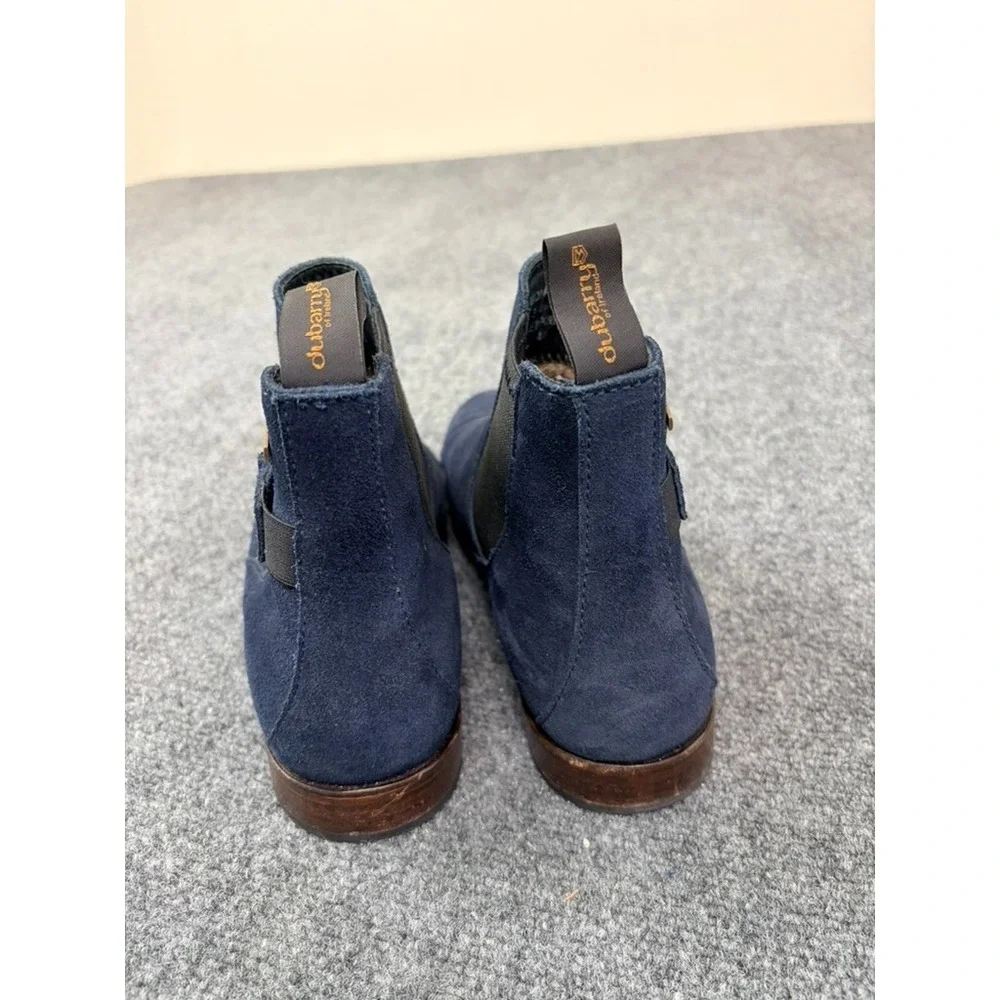 Dubarry Monaghan Womens Suede Ankle Boot Navy Blue Gore Tex Size 40 (US 9.5)